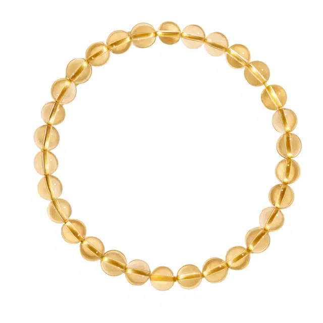 仙园韵 招财纳福时来运转暴富能量加持八方来财新中式事业学业好运上岸手饰 黄水晶 手串 女款