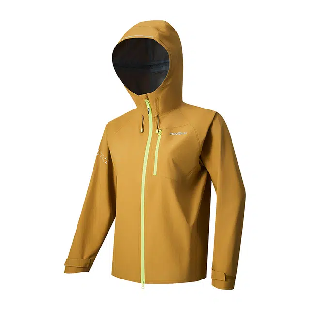 马孔多  一片式甲骨壳暴雨级别防水防风透湿路跑 冲锋衣 女款