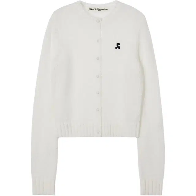 RestRecreation FW25 BUTTON HOLE KNIT CARDIGAN