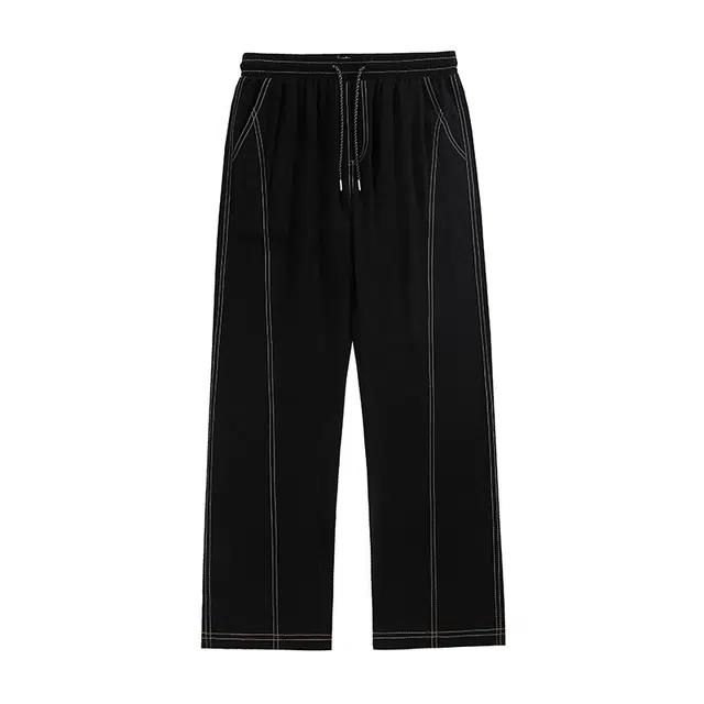 海尔斯 直筒垂感宽松休闲裤 男款