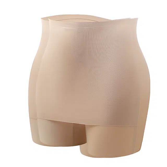慕梵度 隐形无痕粉底液安全内裤女三合一防走光收腹提臀不卡档打底裤 女款