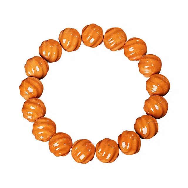 茂琼 扭转乾坤新中式复古国潮风佛珠文玩转运珠盘玩招财纳福高级感念珠串珠#好运 猴头核桃 手串 男款