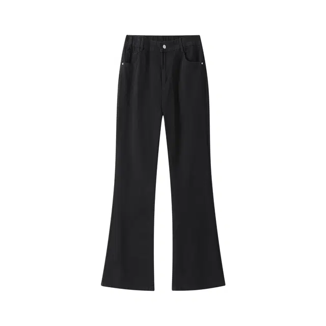 帝狼牛 美式高街复古百搭多种版型拖地喇叭裤牛仔裤 女款