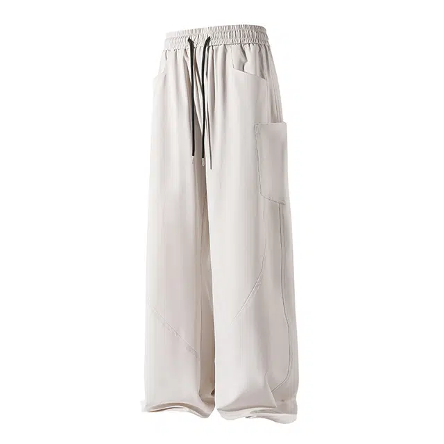 海尔斯 薄款冰丝凉感运动宽松休闲裤 男款