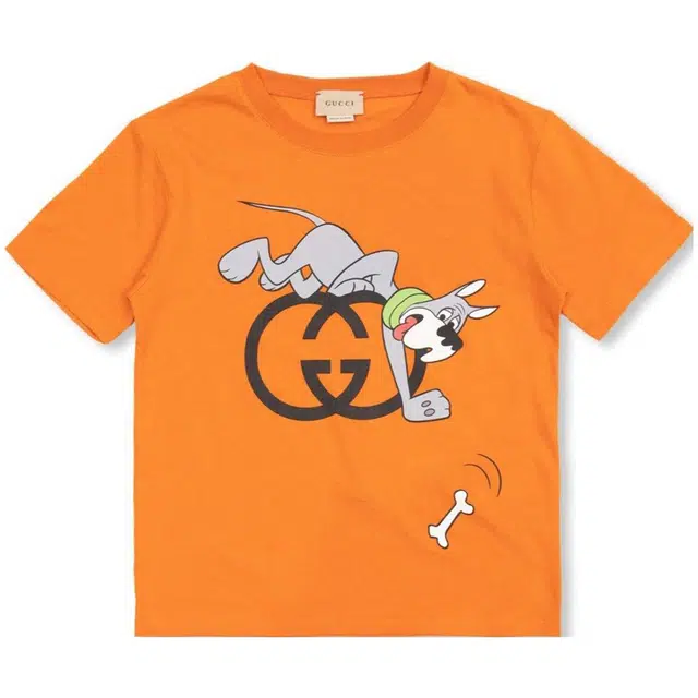 Gucci Logo Cartoon T-Shirt