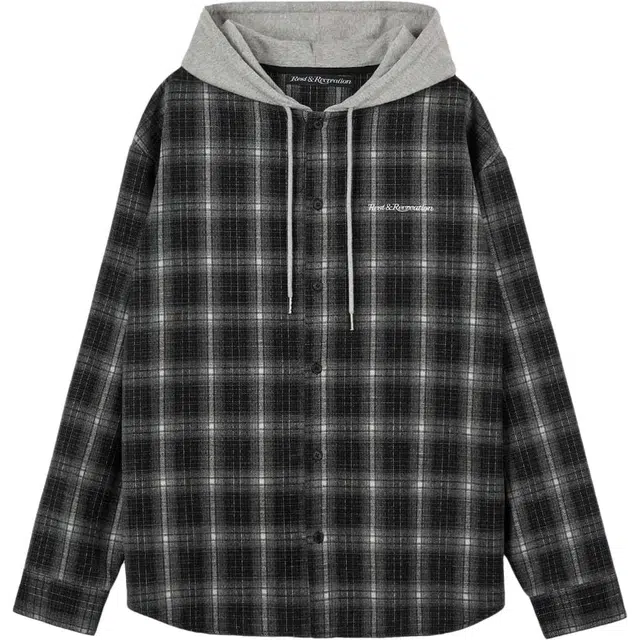 RestRecreation FW25 CHECK HOOD SHIRTS