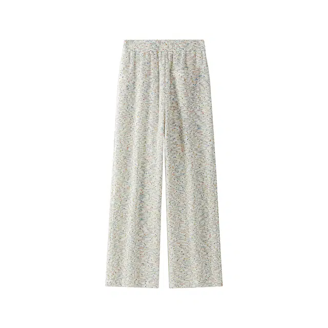 头号青年 韩系高街潮流抽绳垂坠感宽松直筒休闲裤 男女同款 花色