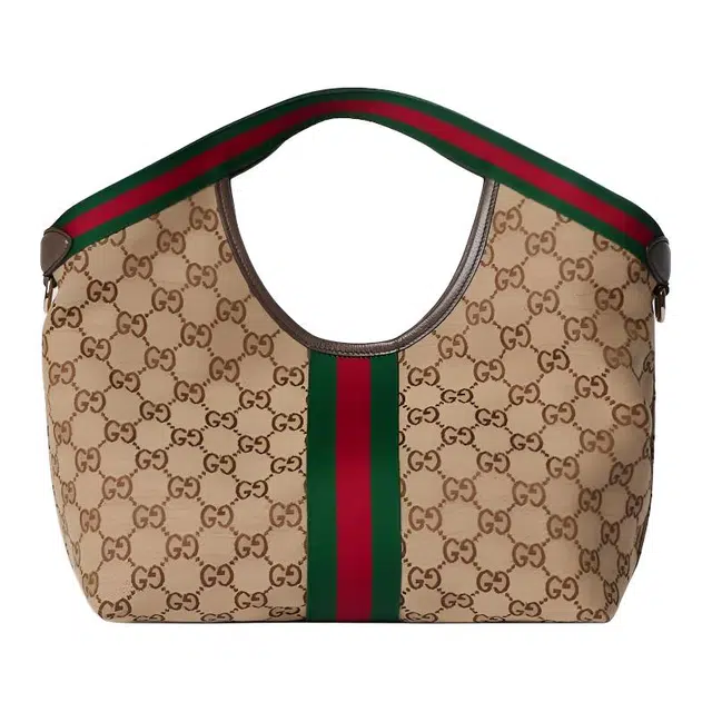 Gucci Giglio Tote Small Brown