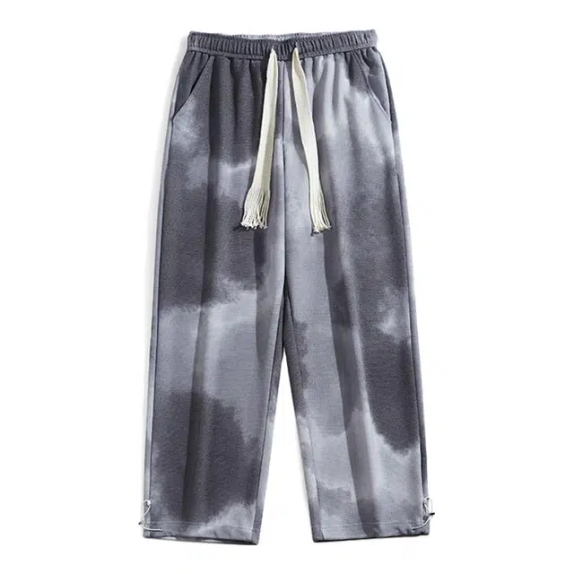 海尔斯 简约百搭美式高街直筒舒适中腰宽松休闲裤 男款