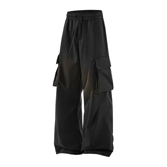 海尔斯 拖地工装美式宽松休闲裤 男款