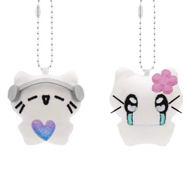 卡莱茵 创意潮流耳机猫 哭泣猫 陪伴安抚 毛绒 挂件 男女同款情侣款