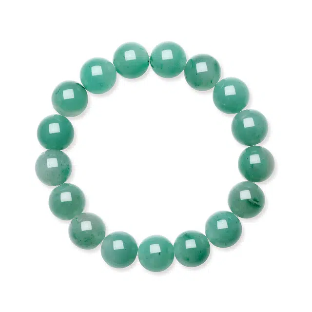 翠雅金楼 新中式国潮翠绿圆珠串 复古简约时尚百搭优雅气质 转运珠国风旗袍汉服#好运 天山翠 手串 女款