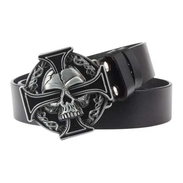 Emperor Penguin Ghost Head Belt Black