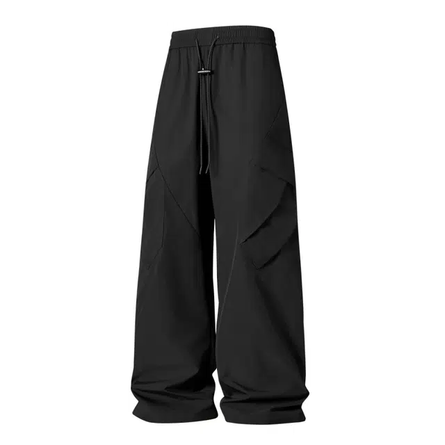 海尔斯 户外轻量化宽松纯色中腰休闲裤 男款