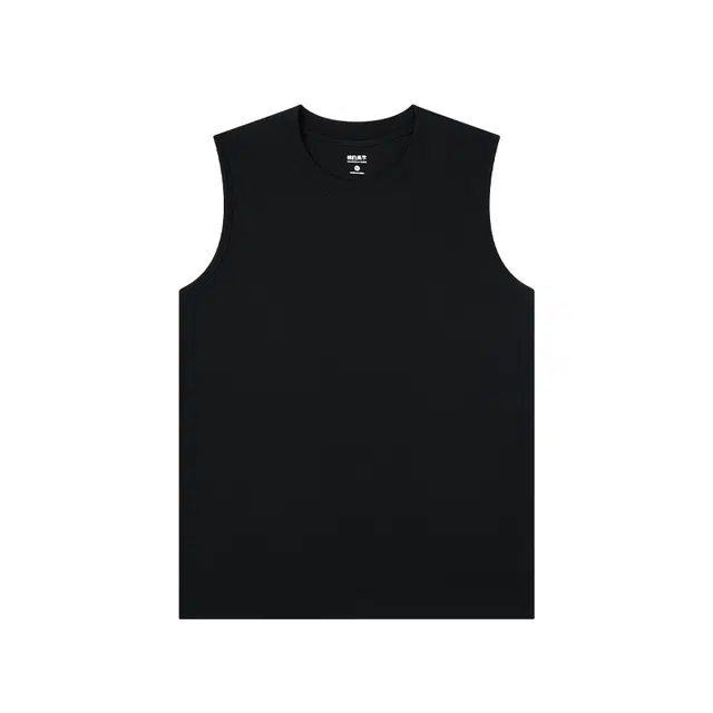 Cotton Aesthetic Wide Shoulder Sleeveless T-Shirt