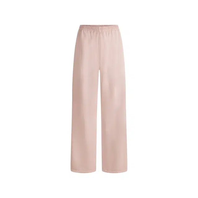 SKIMS FW25 BOYFRIEND FLEECE STRAIGHT LEG PANT