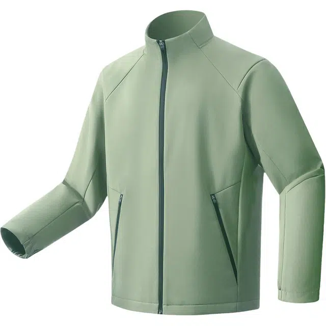 红豆 轻量化软壳衣挺括立领休闲户外运动防风易打理茄克外套夹克 男款