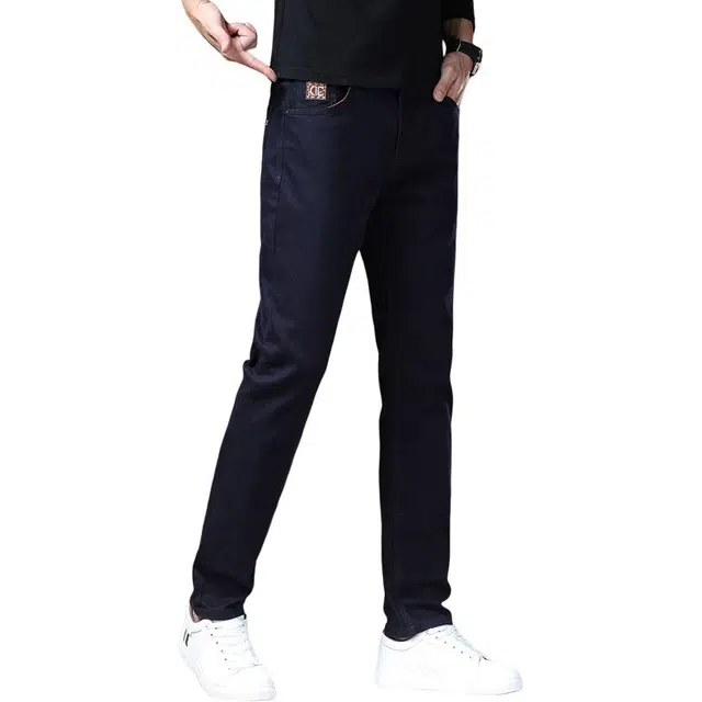 吉肯蒂 潮牌修身小直筒百搭长裤牛仔裤 男款