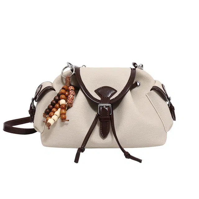 草丛喵喵喵 高级感小众设计磨砂通勤 牛仔布 斜挎单肩包 女款 多色