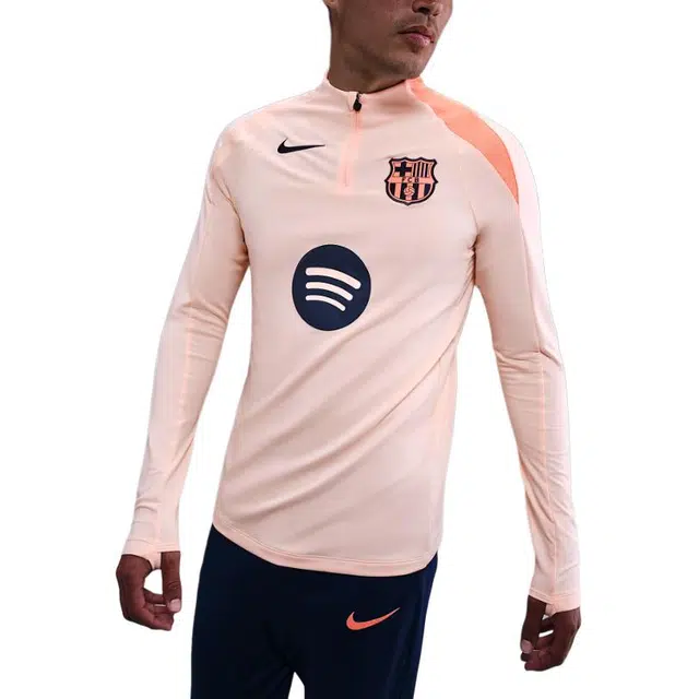 Nike Logo Slim Fit Long Sleeve Football Jersey