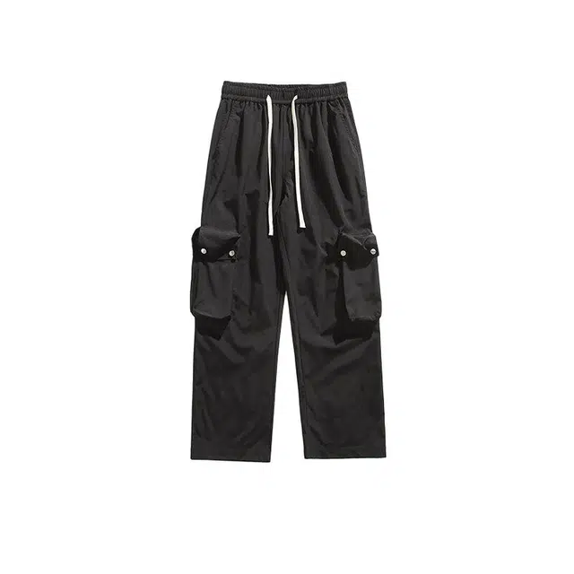 海尔斯 工装潮牌美式大口袋休闲裤 男款