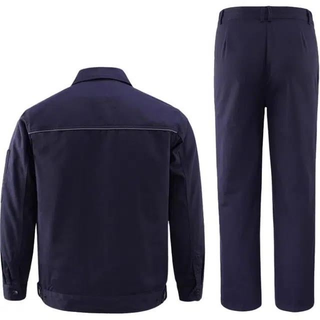 邦固依品 春秋季工作服男工厂车间工装加厚长袖劳保厂服上衣耐磨套装 男女同款