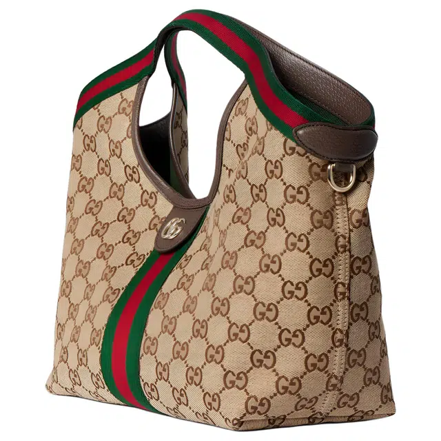 Gucci Giglio Tote Small Brown