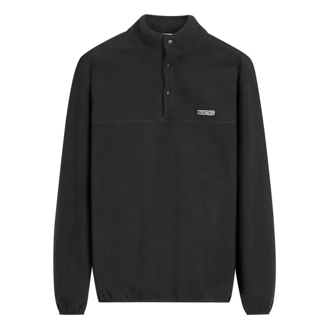 与狼共舞 绒感立领半开襟软糯亲肤舒适时尚保暖防风休闲卫衣 男款