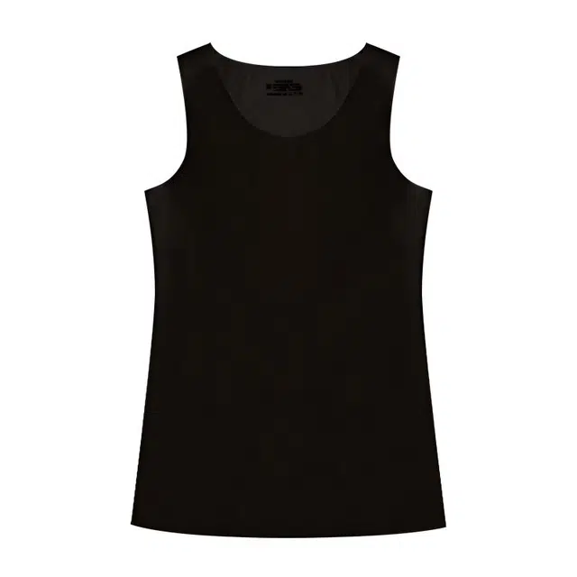 莫代尔 简约纯色无痕贴身柔软亲肤内衣冬季加绒加厚舒适透气打底衫日常通勤百搭休闲保暖背心 女款