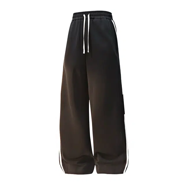 海尔斯 重磅卫裤拖地裤百搭休闲裤 男款