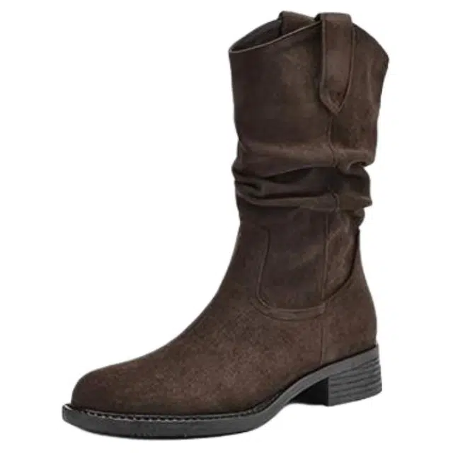 Wuji Melard Western Cowboy Short Boots