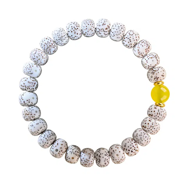 絮物 新中式简约小众设计盘玩新宠出街神器时尚百搭轻奢高级感禅意国风念珠文玩心想事成#好运 星月菩提 手串 男女同款情侣款