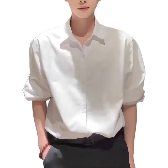 黑马漫画 美式韩系轻熟风高级感长袖外套与内搭衬衫 男女同款