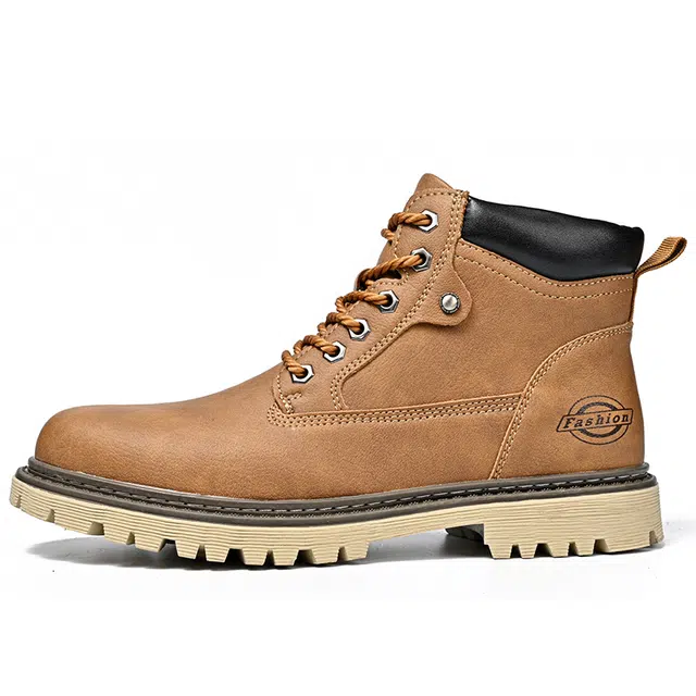 超纤皮 时尚舒适防水防滑 短筒 潮流马丁靴 男款