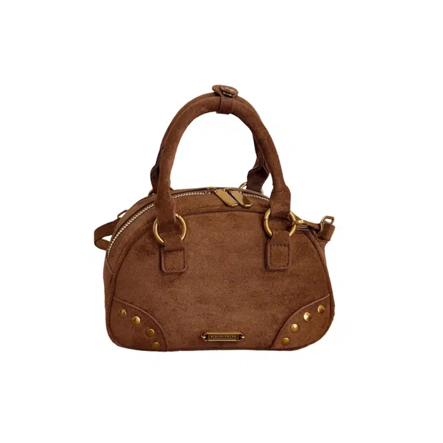 捷朗仕 简约大方波士顿 高级感时尚 麂皮绒 斜挎手提包 常规 女款 多色