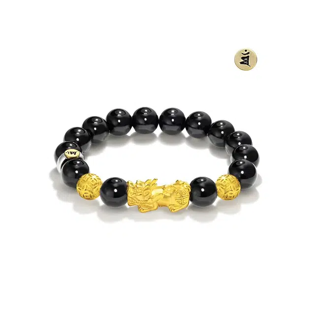京华录 本命年十二生肖守护神简约精致高级感典雅大气文艺风 招财进宝国潮复古手持盘玩念珠 轻奢转运 黑檀 手串 男女同款情侣款