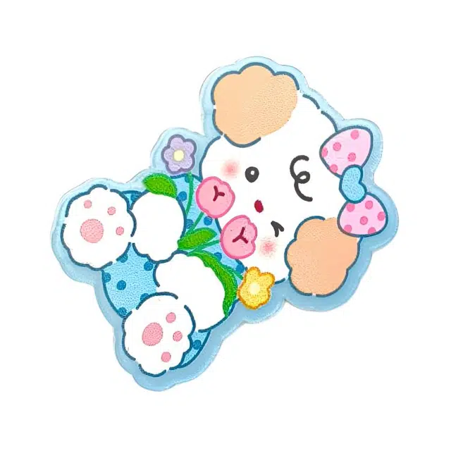 简应舒 可爱卡通校园风 亚克力 发夹 男女同款情侣款