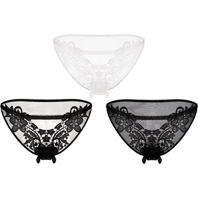 小甜崽 高叉细带夏薄款植物花卉三角内裤 女款