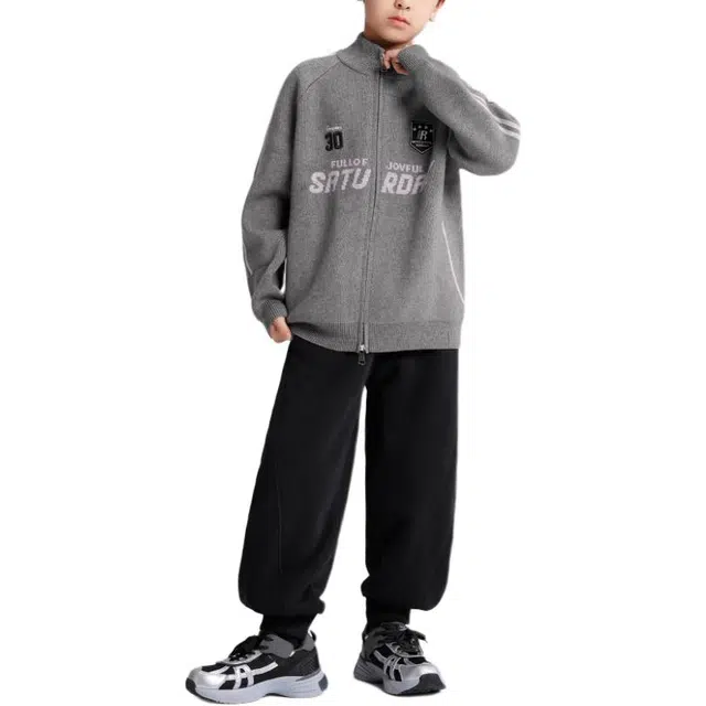 左西卫裤 加绒束脚保暖耐磨防风 儿童款