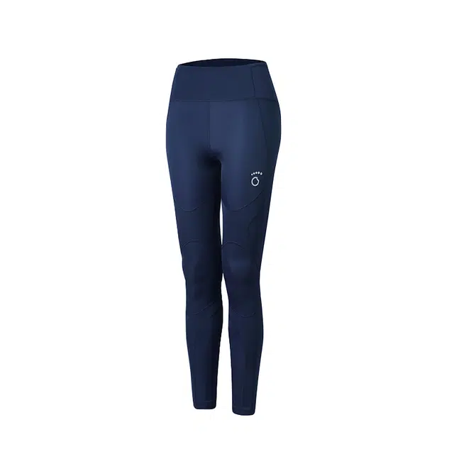 马孔多  分区压缩三口袋收纳防汗后兜  跑步支撑长裤  女款