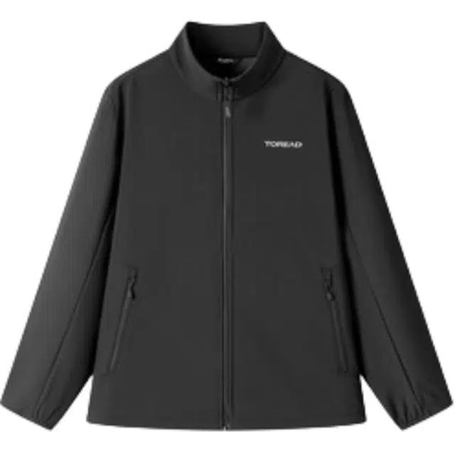 探路者  秋冬立领耐磨  软壳衣