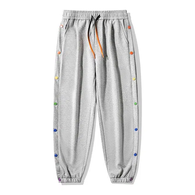 海尔斯 简约束脚运动潮流百搭系带休闲裤 男款