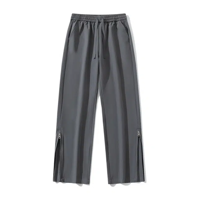 海尔斯 重磅卫裤直筒裤微喇宽松休闲裤 男款