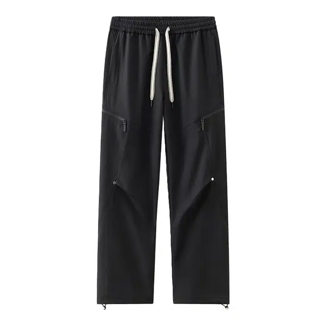 海尔斯 美式户外防水直筒系带休闲裤 男款