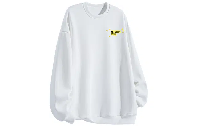 图兰朵 美式百搭长袖舒适休闲时尚街头印花圆领宽松套头卫衣 男女同款