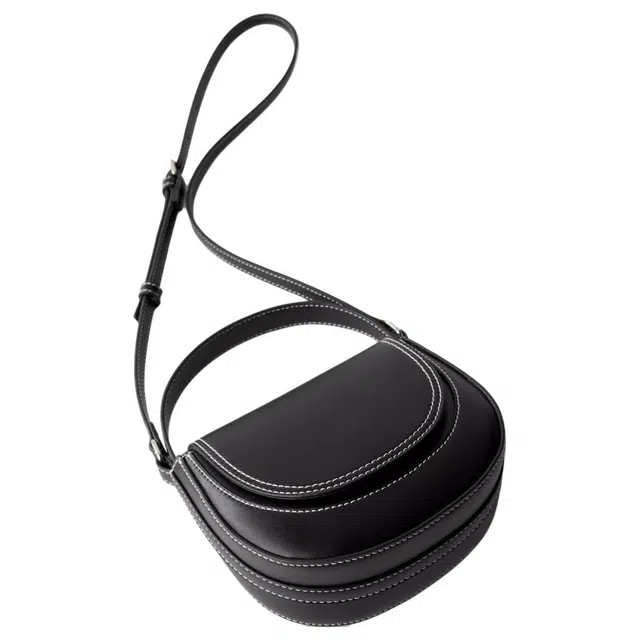 ZARA Mini Adjustable Strap Crossbody Bag Black