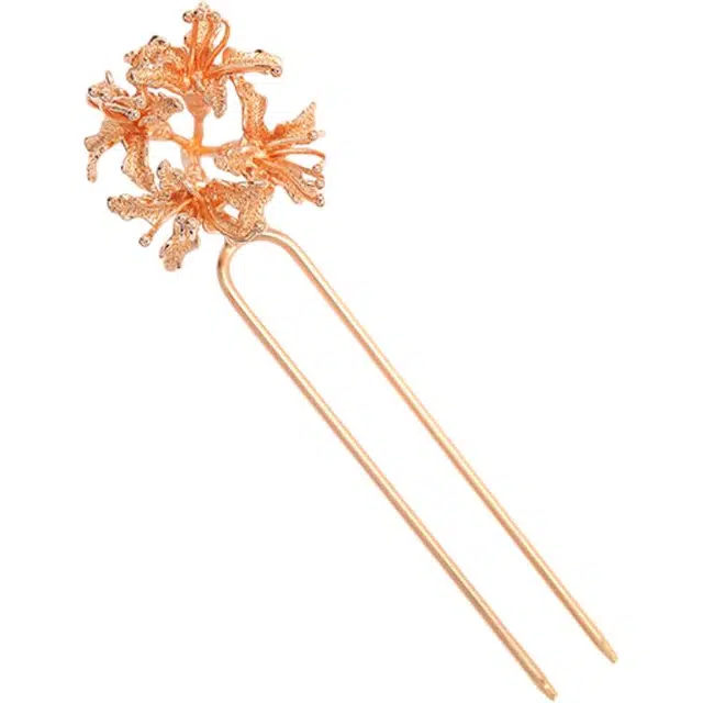 聆听花开 优雅复古精细装饰典雅独特精致时尚饰品 合金 发簪 女款