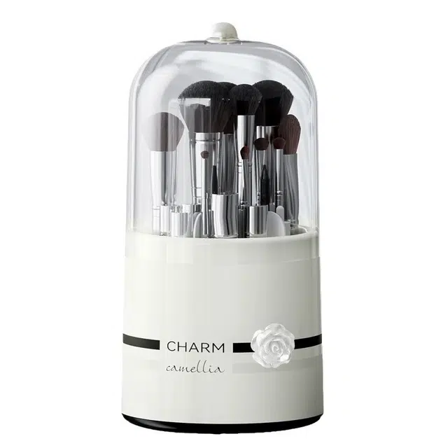 艾情草之恋眉笔眼影收纳筒宿舍高级感防尘旋转