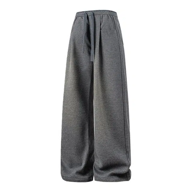 海尔斯 百搭抽绳系带美式运动直筒休闲裤 男款