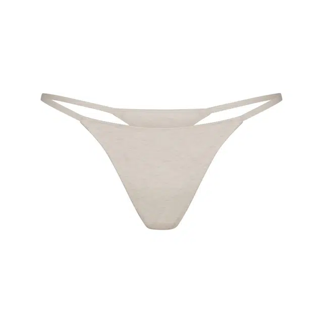 SKIMS FW25 LIGHTWEIGHT COTTON STRING THONG